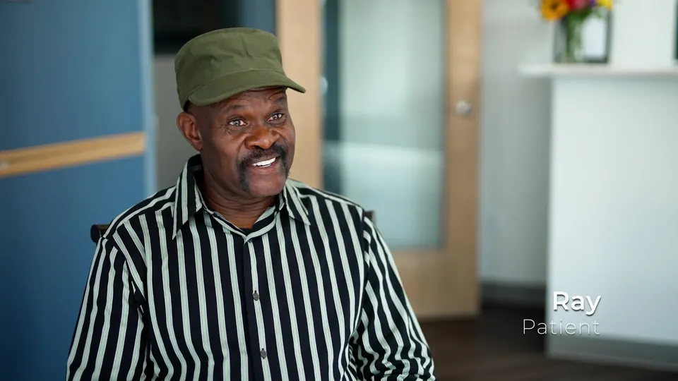 Ray, a Severn River Dental patient, in the practice’s video testimonial.